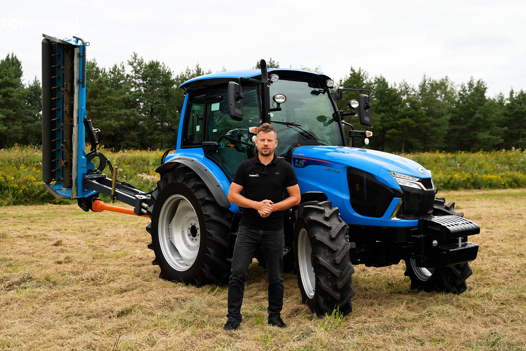 Traktor LS MT7.101 – Výkon a spolehlivost pro náročné komunální úkoly